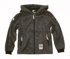 EXES Softshelljacke B`REP oliv karo 