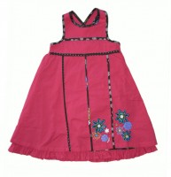 Paglie Kleid bright rose "Dream Flower" 