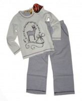 Paglie Mädchen Pyjama "Hirsch" 