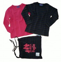 Paglie LA-Shirt 2 st. Bag "Dream Flowers" 