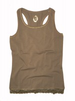 LCKR Basic Top "Flower" earth 