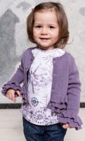 Pampolina LA-Shirt "Magic Winter" rosenholz 