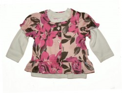 Stummer 2 Tlg. Shirt + Bluse Baby Girl 62