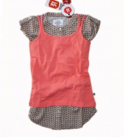LCKR Spaghetti Top "My Holiday" peach 