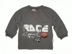 Stummer LA-Shirt "Racing" metall 