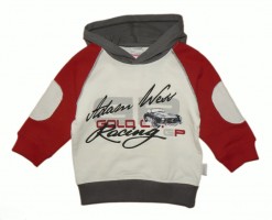 Stummer Sweatshirt mit Kapuze "Racing" 