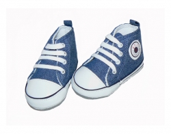 Feetje Babyschuhe Chucks Jeans blue 80