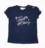 Feetje T-Shirt "Très Chic" marine 