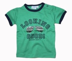 Feetje Shirt "LOOKING GOOD" green 